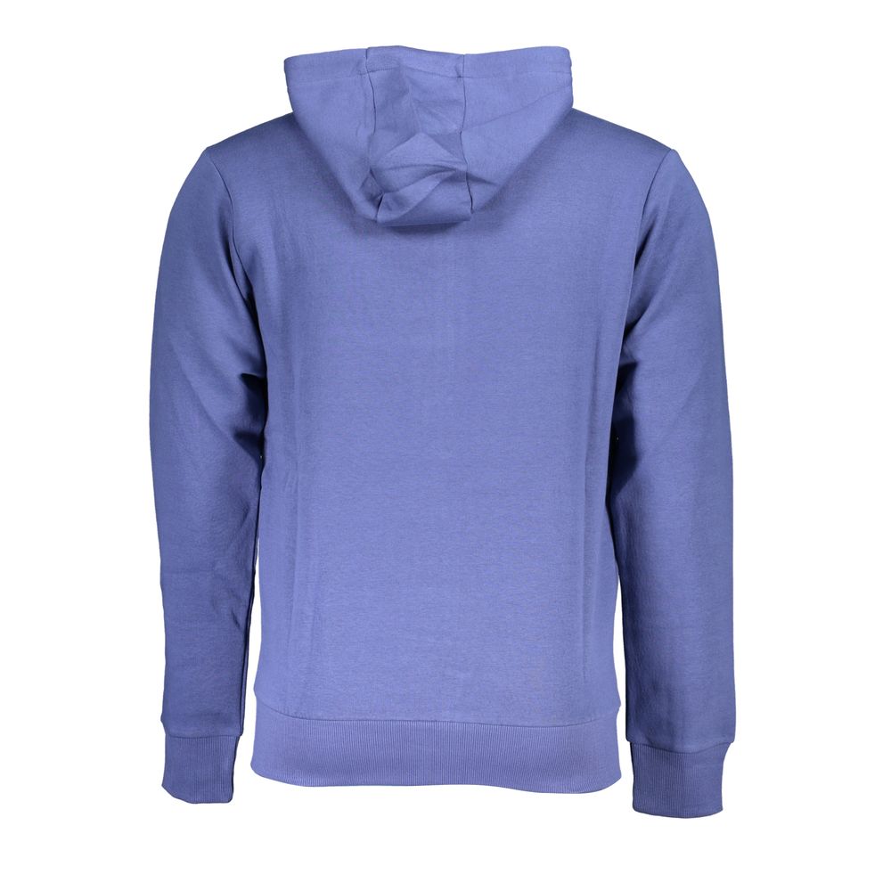 US Grand Polo Chic Blauw Sweatshirt met Capuchon en Geborduurd Logo