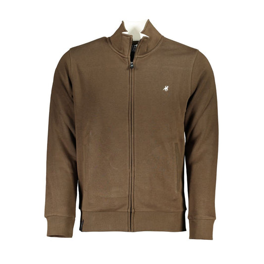 US Grand Polo Elegante lange mouwen sweatshirt met rits