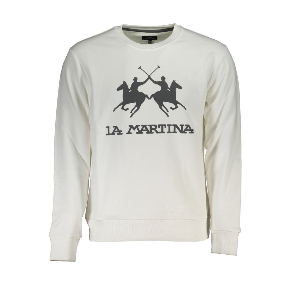 La Martina Elegante Sweatshirt met Lange Mouwen en Ronde Hals