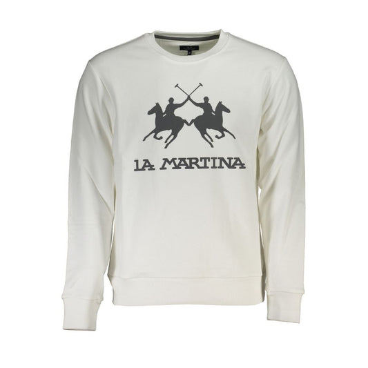 La Martina Elegante Sweatshirt met Lange Mouwen en Ronde Hals