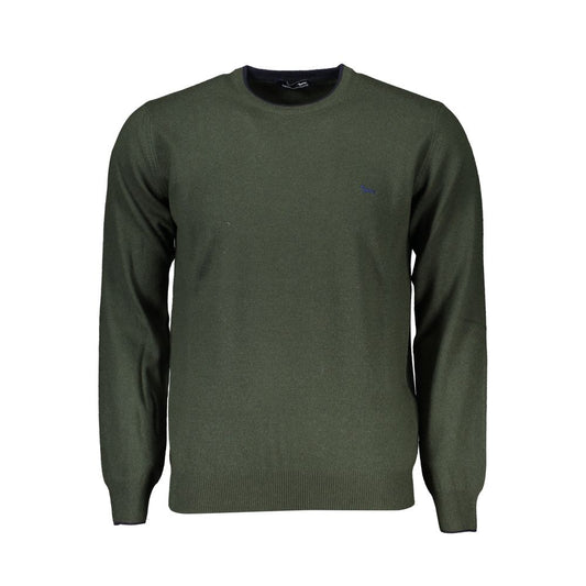 Harmont & Blaine Chic Green Crew Neck Designer Sweater