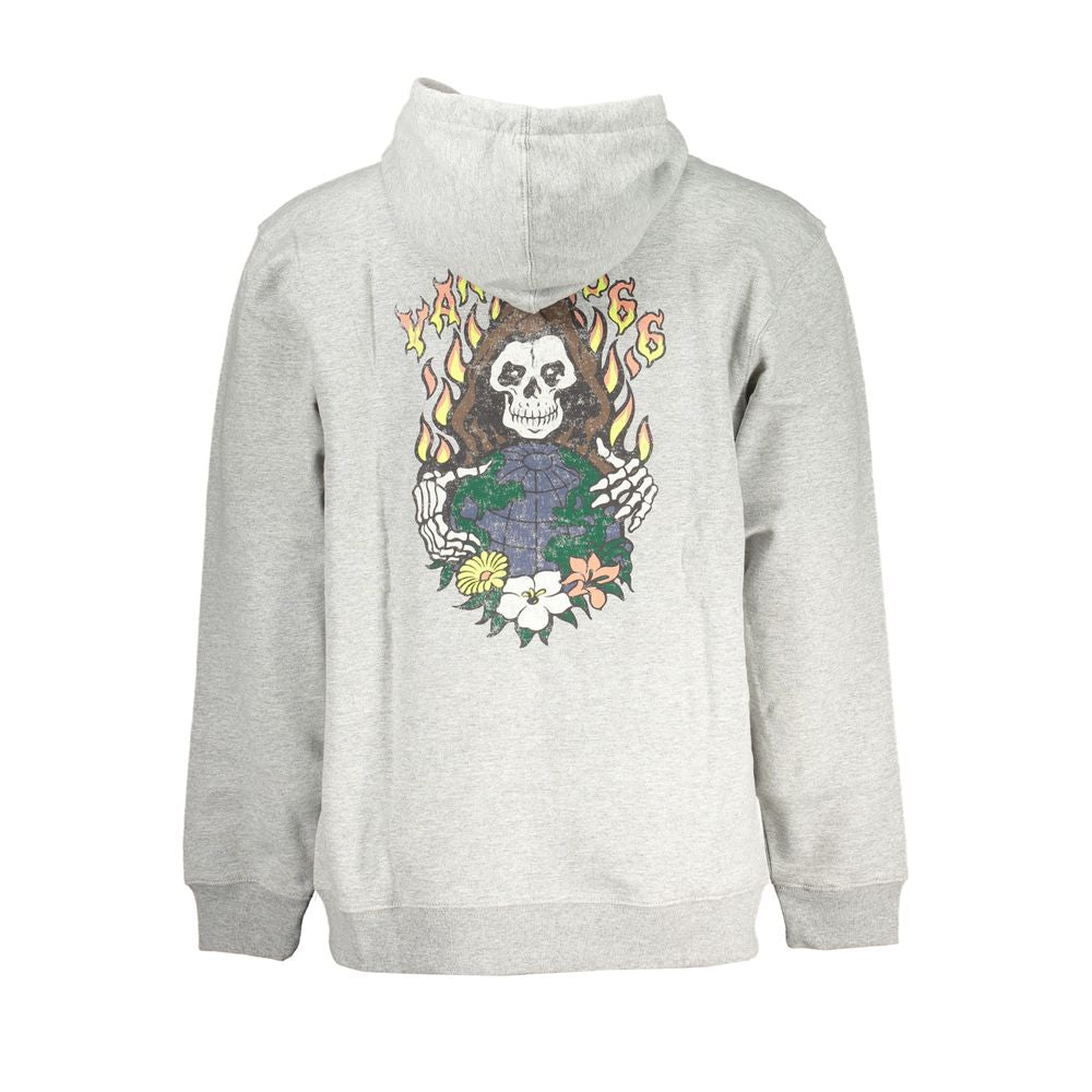 Vans Chic Grijs Fleece Capuchon Sweatshirt