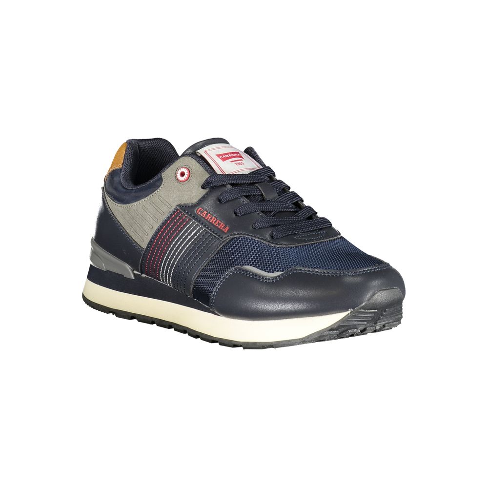 Carrera Strakke Blauwe Sport Sneakers met Logo Accent