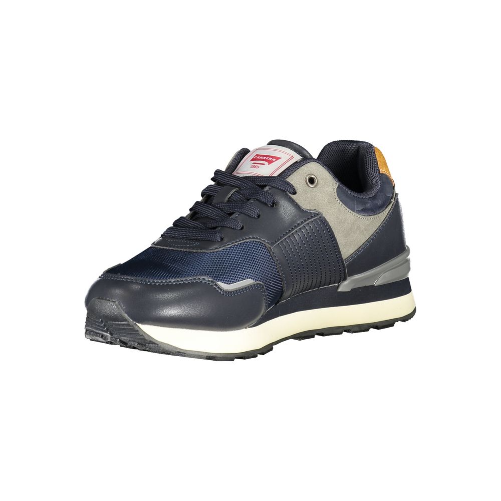 Carrera Strakke Blauwe Sport Sneakers met Logo Accent