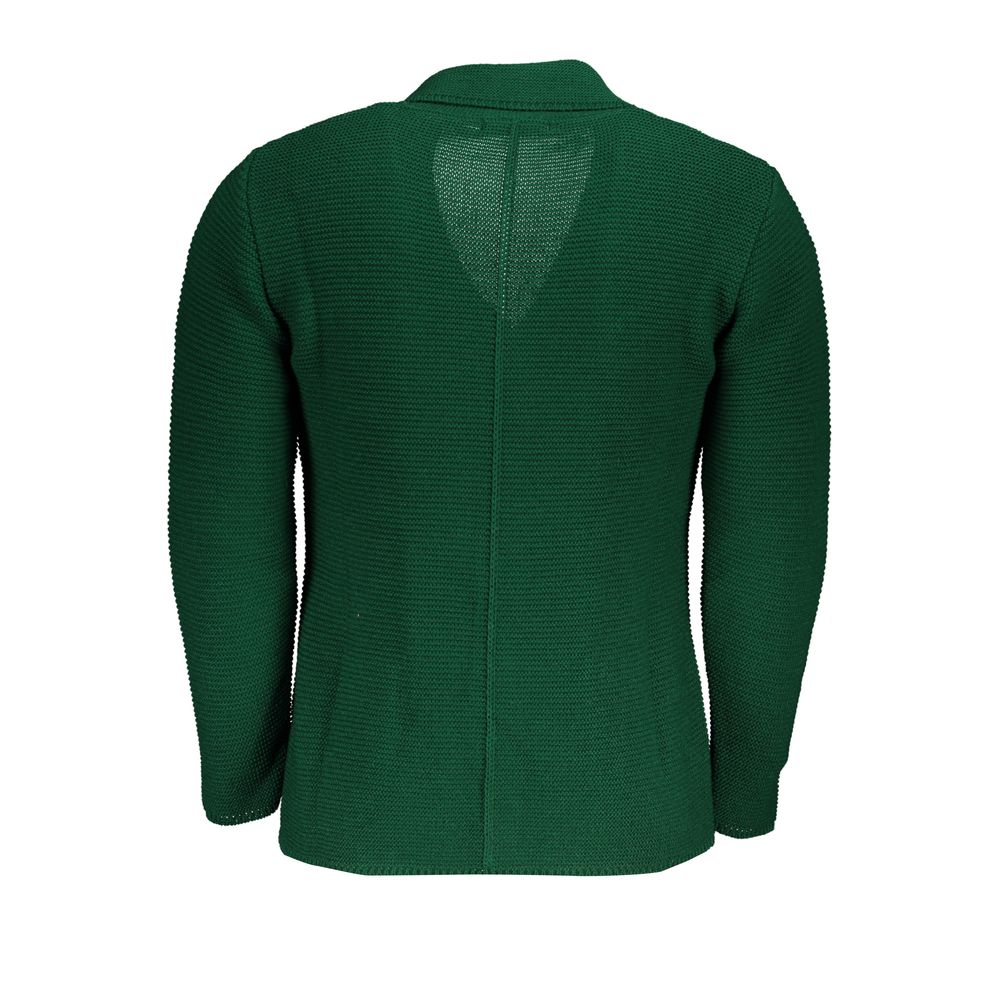 US Grand Polo Elegant Groen Vest met Zakken