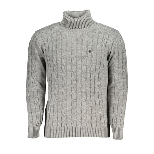 US Grand Polo Turtleneck Twisted Neck Herentrui