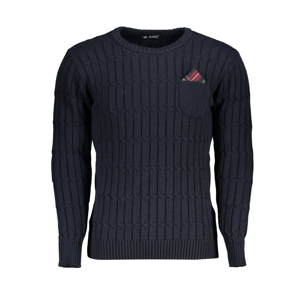 US Grand Polo Elegante Twisted Crew Neck Trui