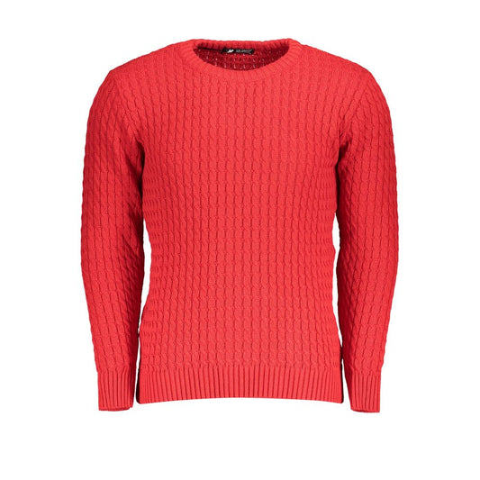 US Grand Polo Elegante Twisted Crew Neck Trui in Roze