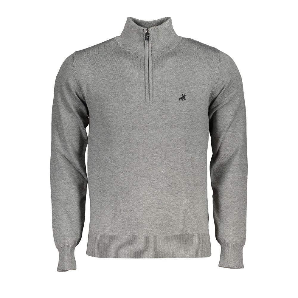 US Grand Polo Elegante Half-Zip Geborduurde Trui