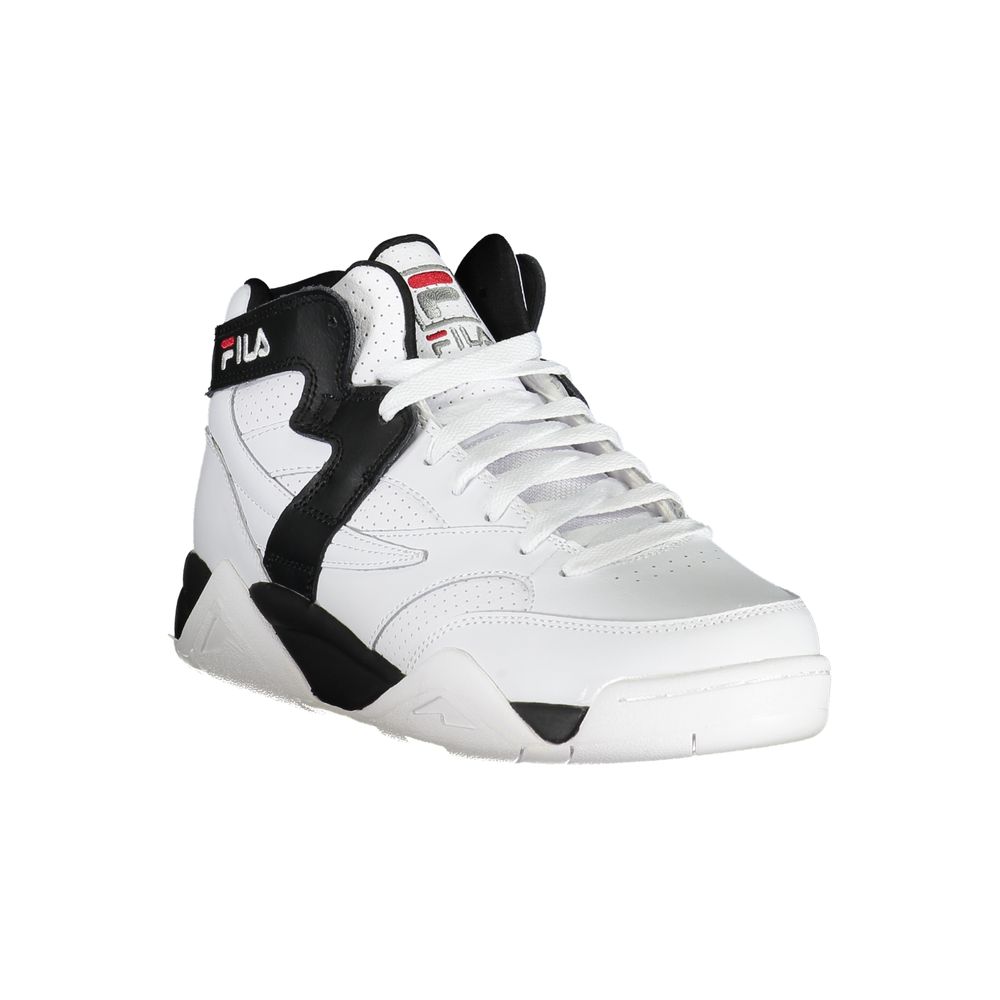 Fila High-Top Athletic Lace-Up Sneakers met Contrasterende Details