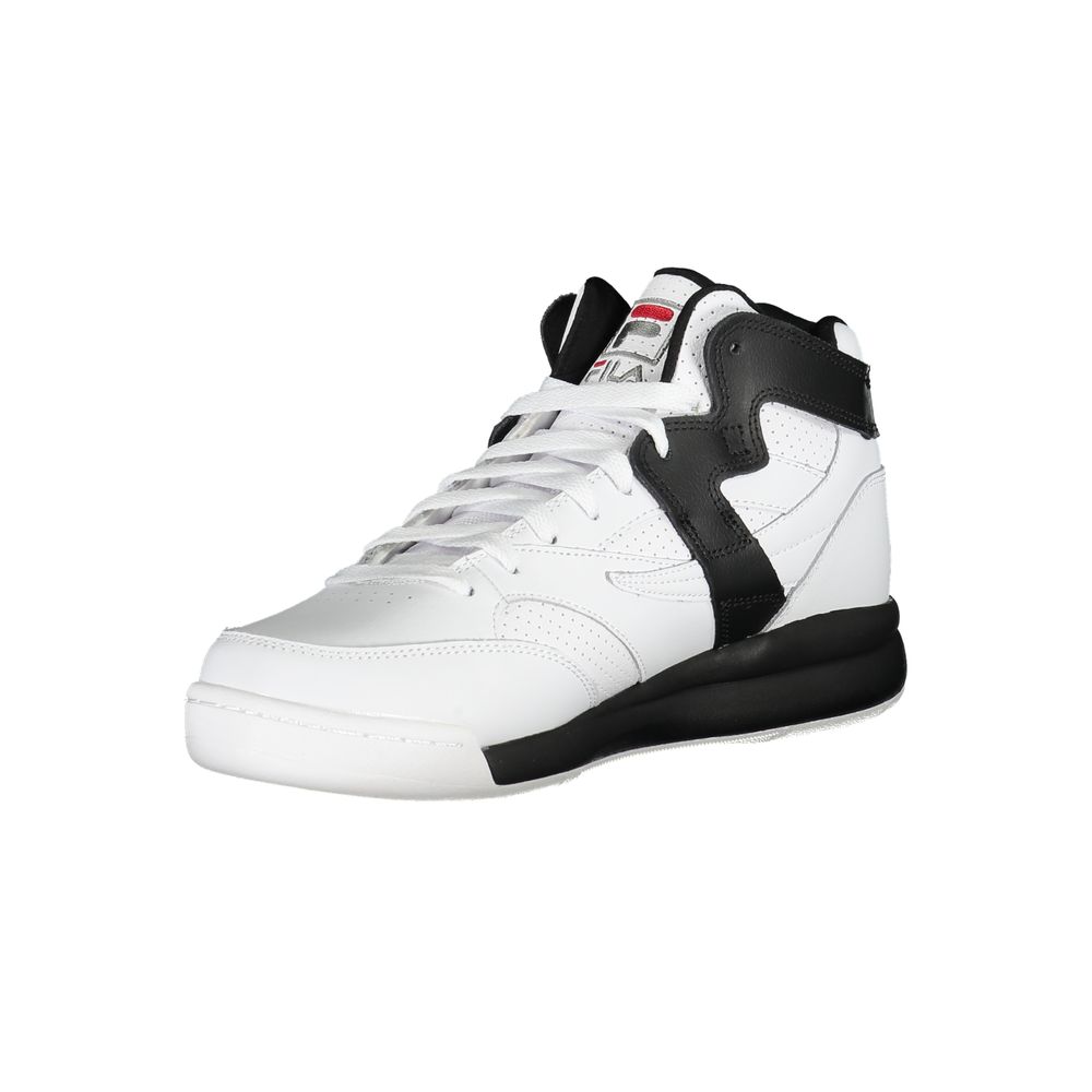 Fila High-Top Athletic Lace-Up Sneakers met Contrasterende Details