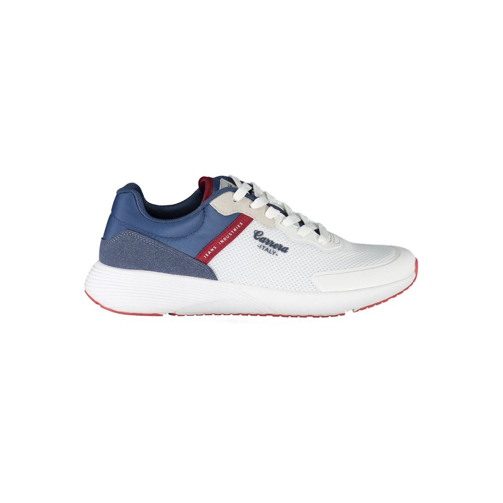 Carrera Strakke Witte Sport Sneakers met Contrasterende Accenten