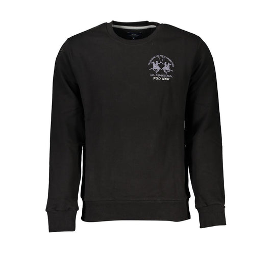 La Martina Elegante Fleece Sweatshirt met Ronde Hals