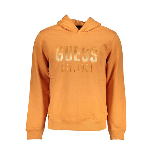 Guess Jeans Svelte Oranje Sweatshirt met Capuchon