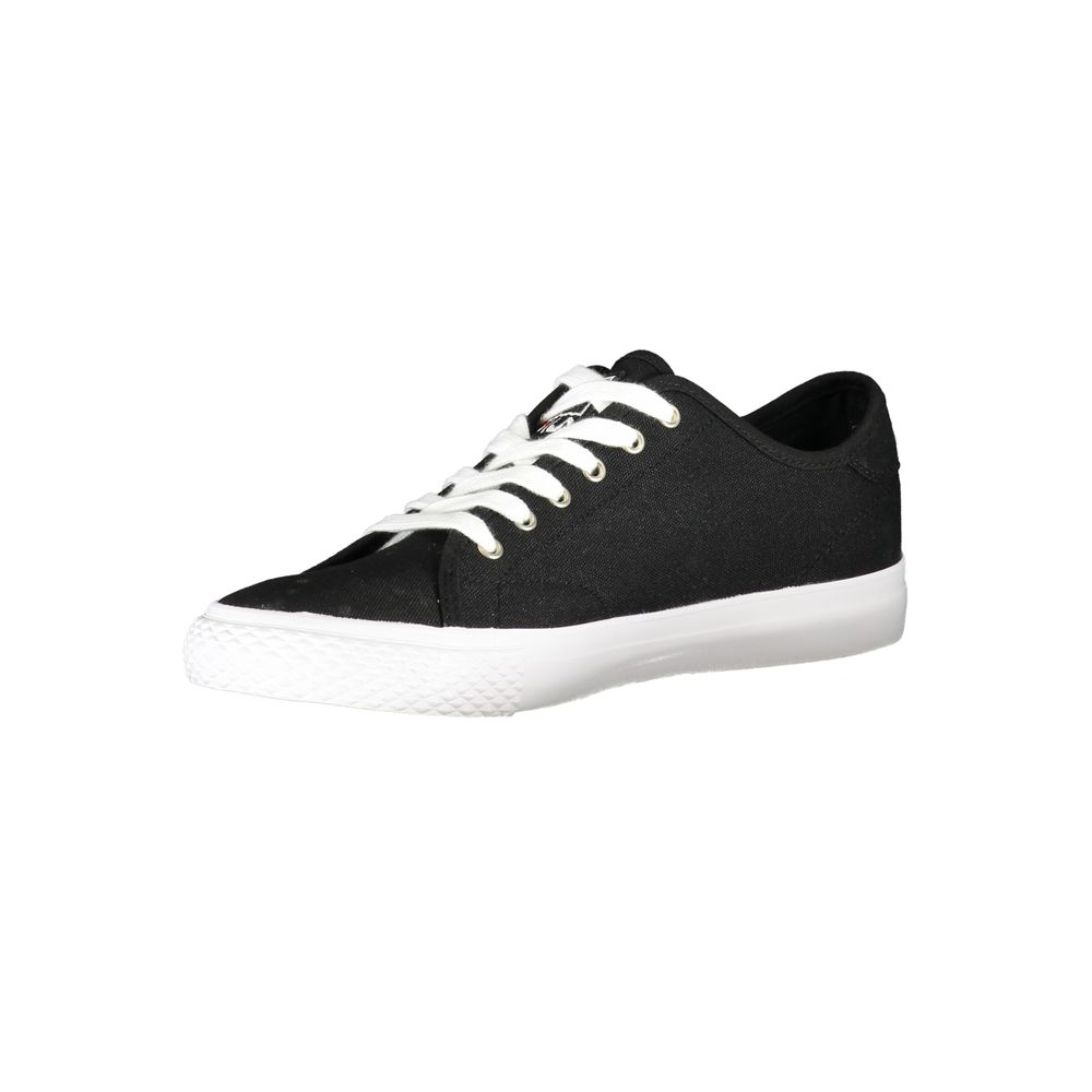 Fila Sleek Zwarte Sport Sneakers met Veters