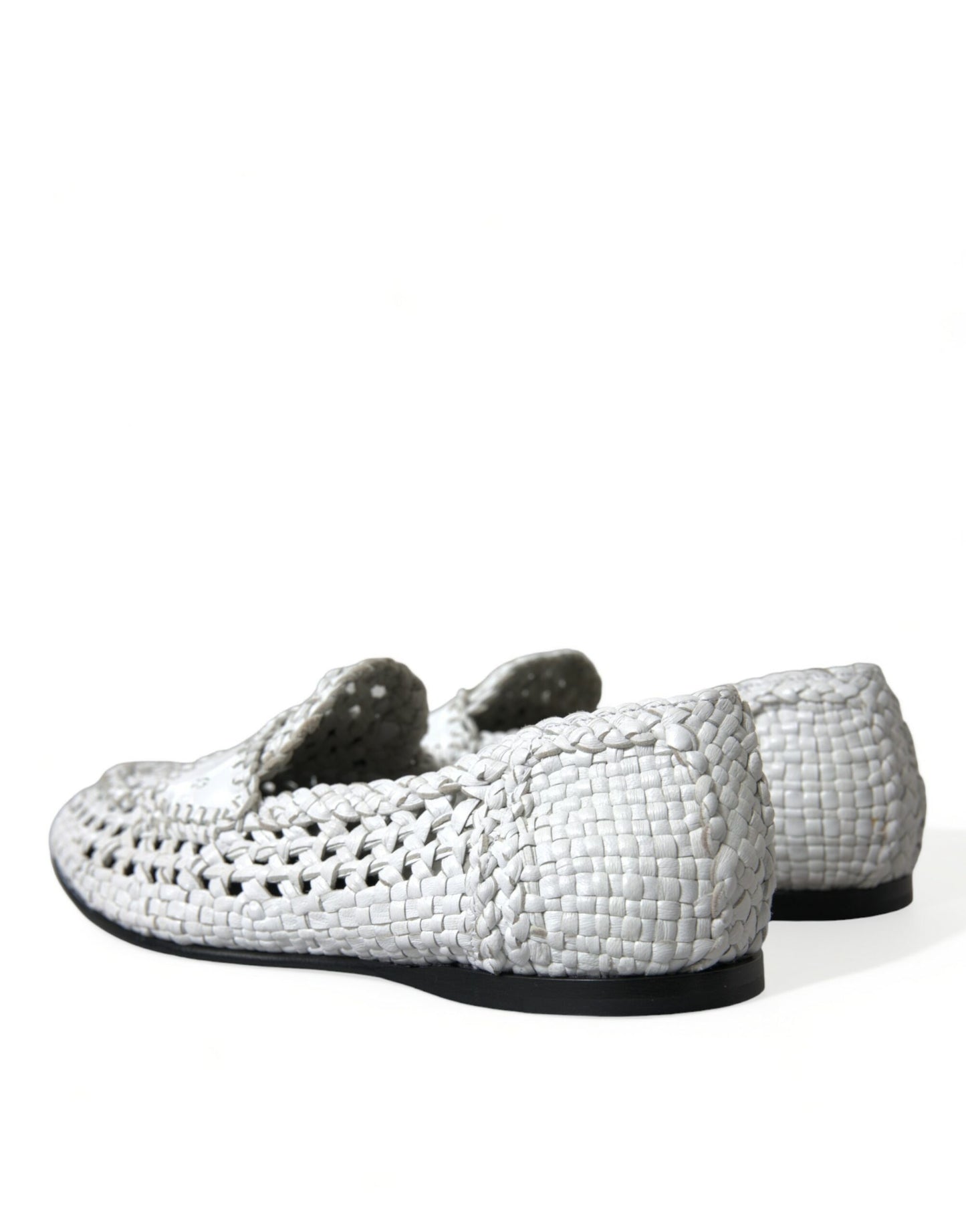 Dolce & Gabbana Elegante Witte Loafer Slip-Ons