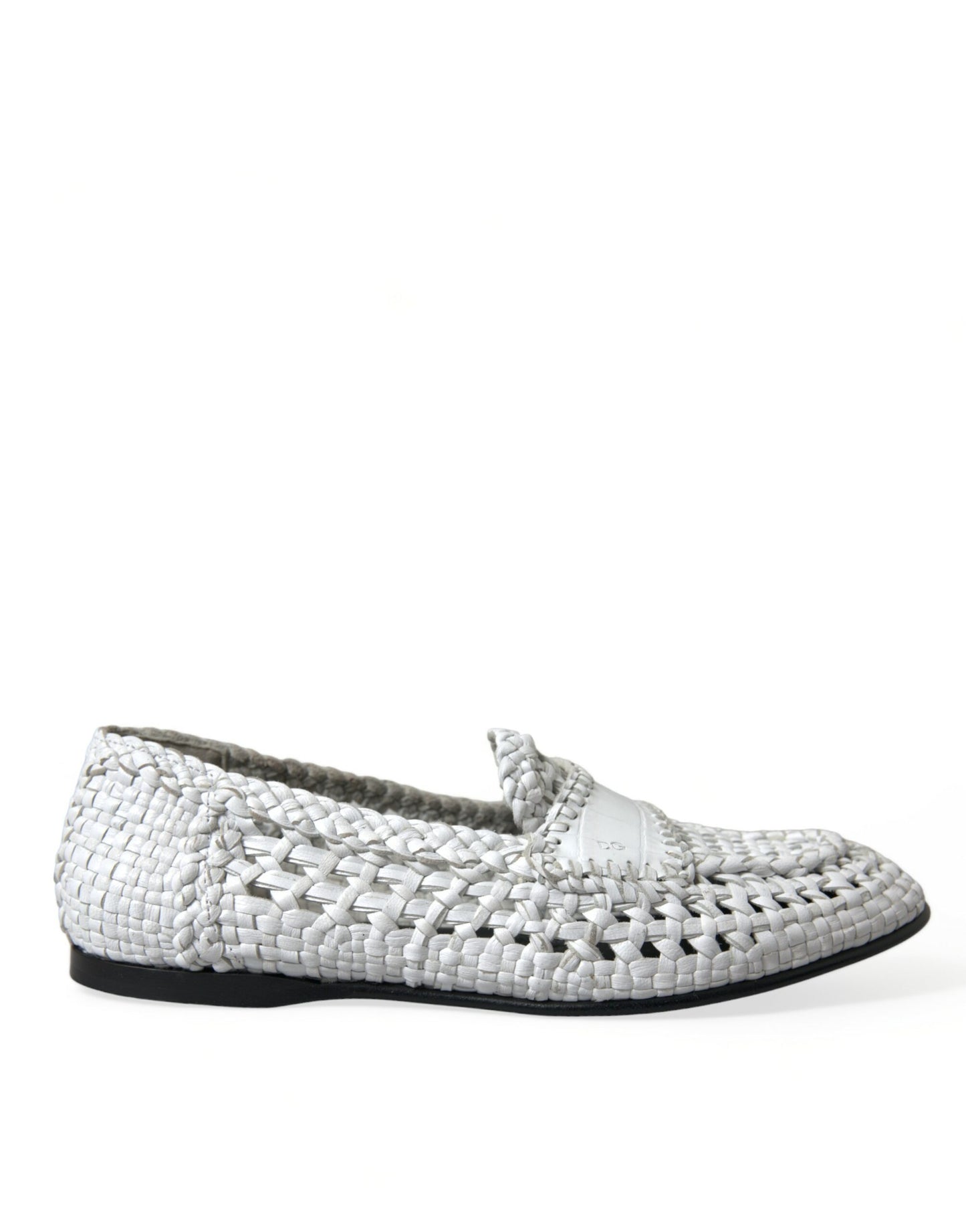 Dolce & Gabbana Elegante Witte Loafer Slip-Ons