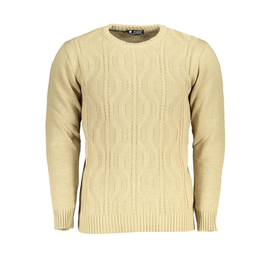 U.S. Grand Polo Beige Fabric Sweater