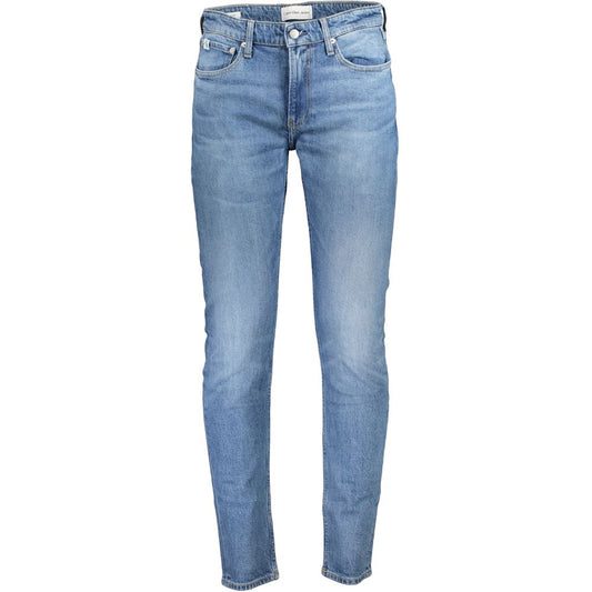 Calvin Klein lichtblauwe katoenen jeans en broek