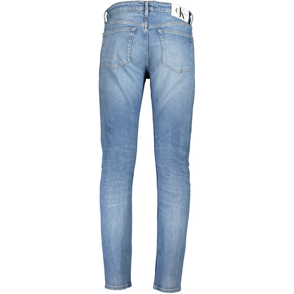 Calvin Klein lichtblauwe katoenen jeans en broek