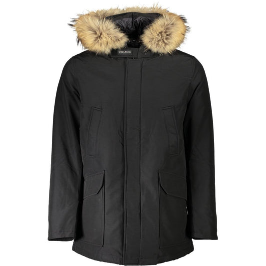 Woolrich Zwart Katoenen Jasje