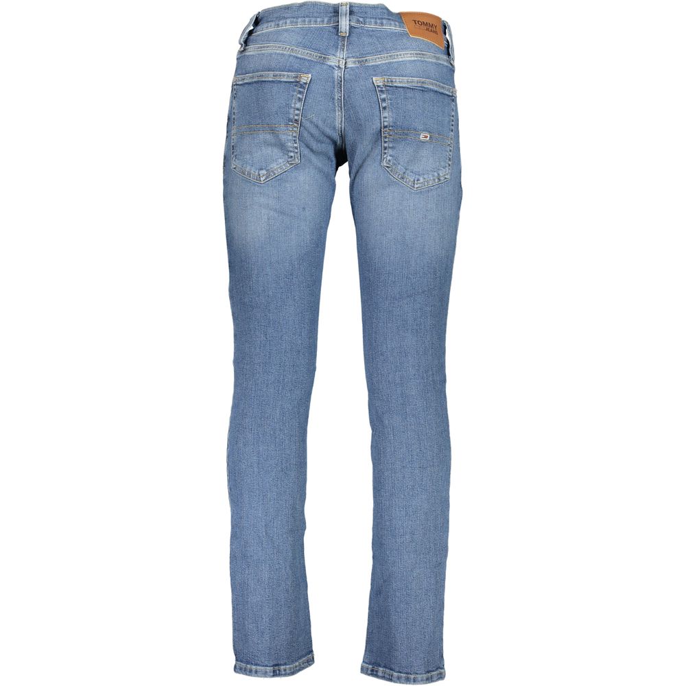 Tommy Hilfiger Blauwe Katoenen Jeans & Broek