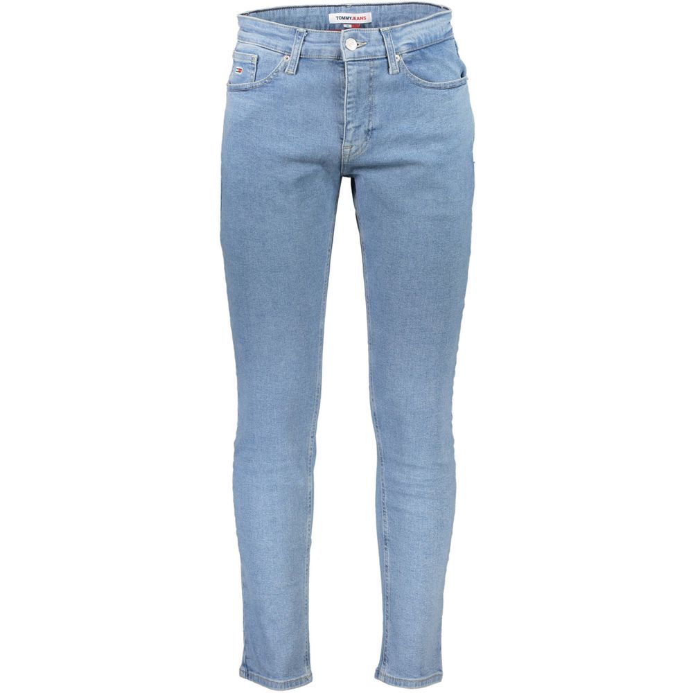 Tommy Hilfiger lichtblauwe katoenen jeans en broek