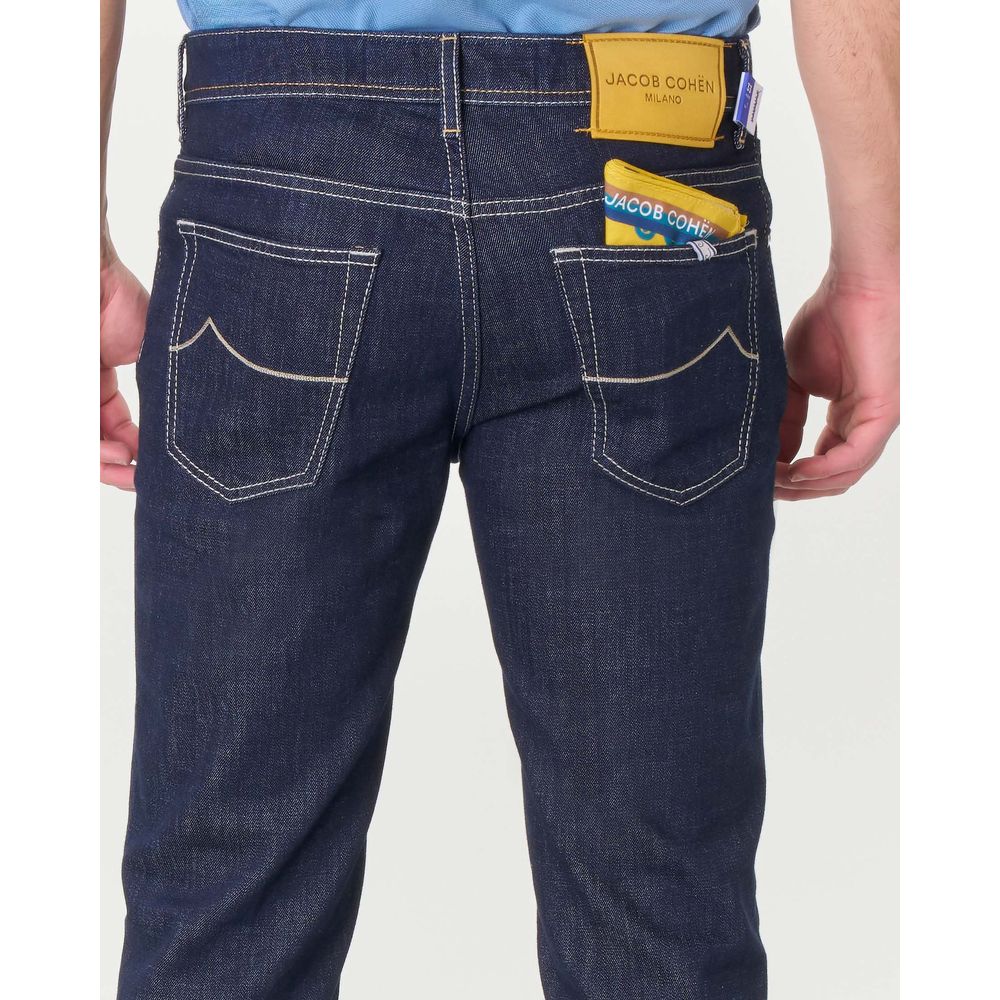 Jacob Cohen Blauwe Katoenen Jeans & Broek