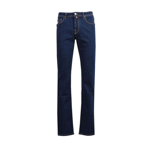 Jacob Cohen Blauwe Katoenen Jeans & Broek