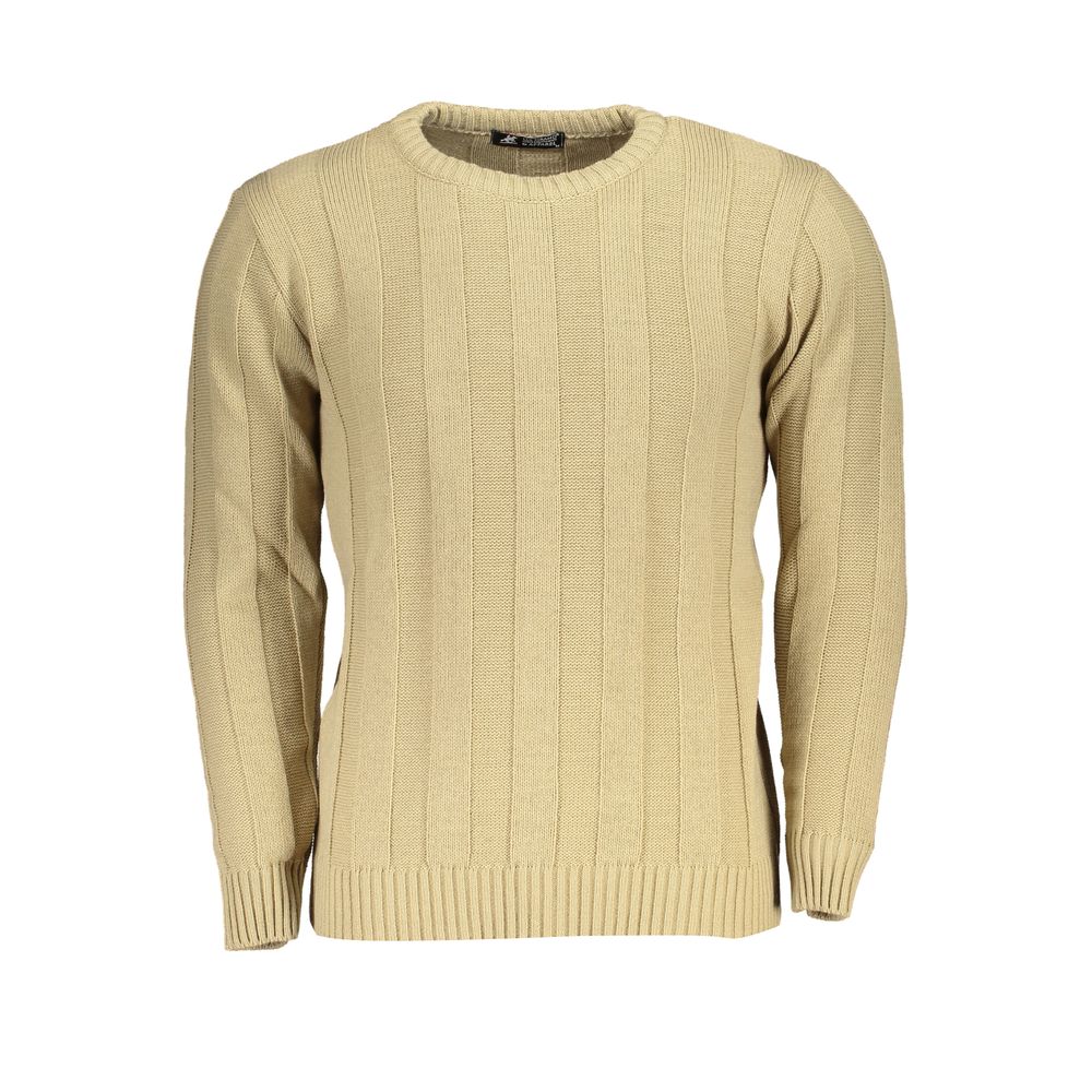 US Grand Polo Beige Stoffen Trui