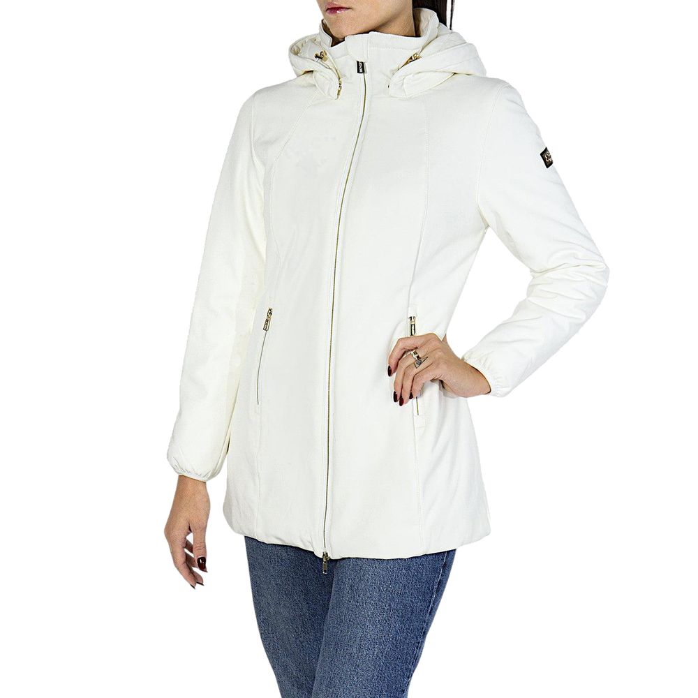 Ja Zee Elegant Wit Softshell Donsjack