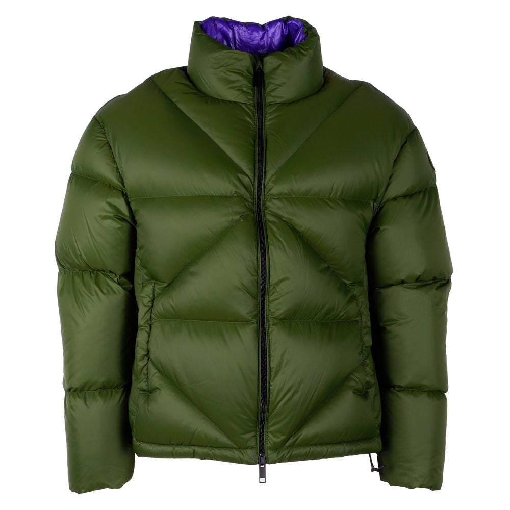 Centogrammi Chic Groen Nylon Pufferjack