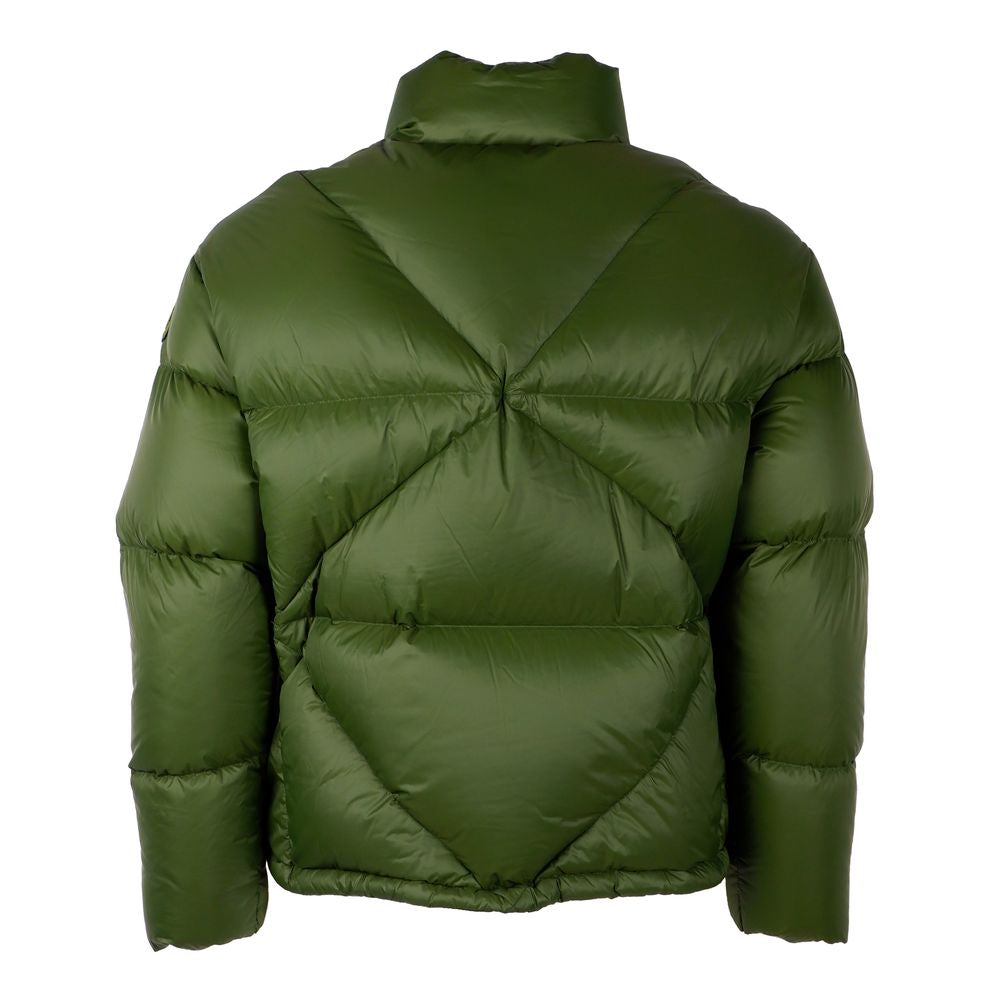 Centogrammi Chic Groen Nylon Pufferjack