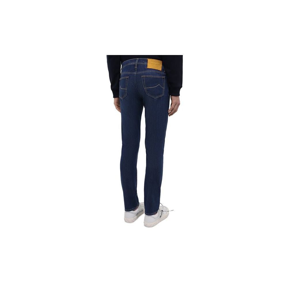 Jacob Cohen Strakke Bard Jeans voor de moderne man