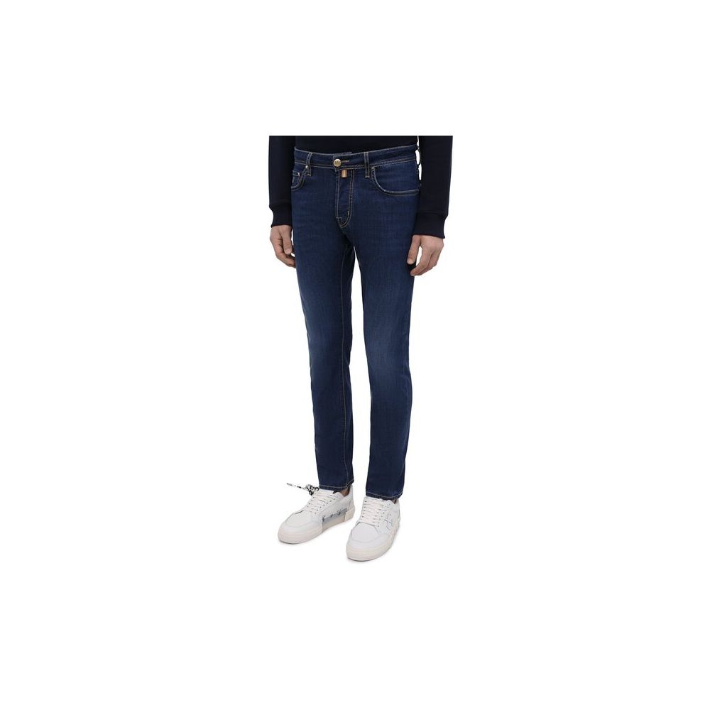 Jacob Cohen Strakke Bard Jeans voor de moderne man