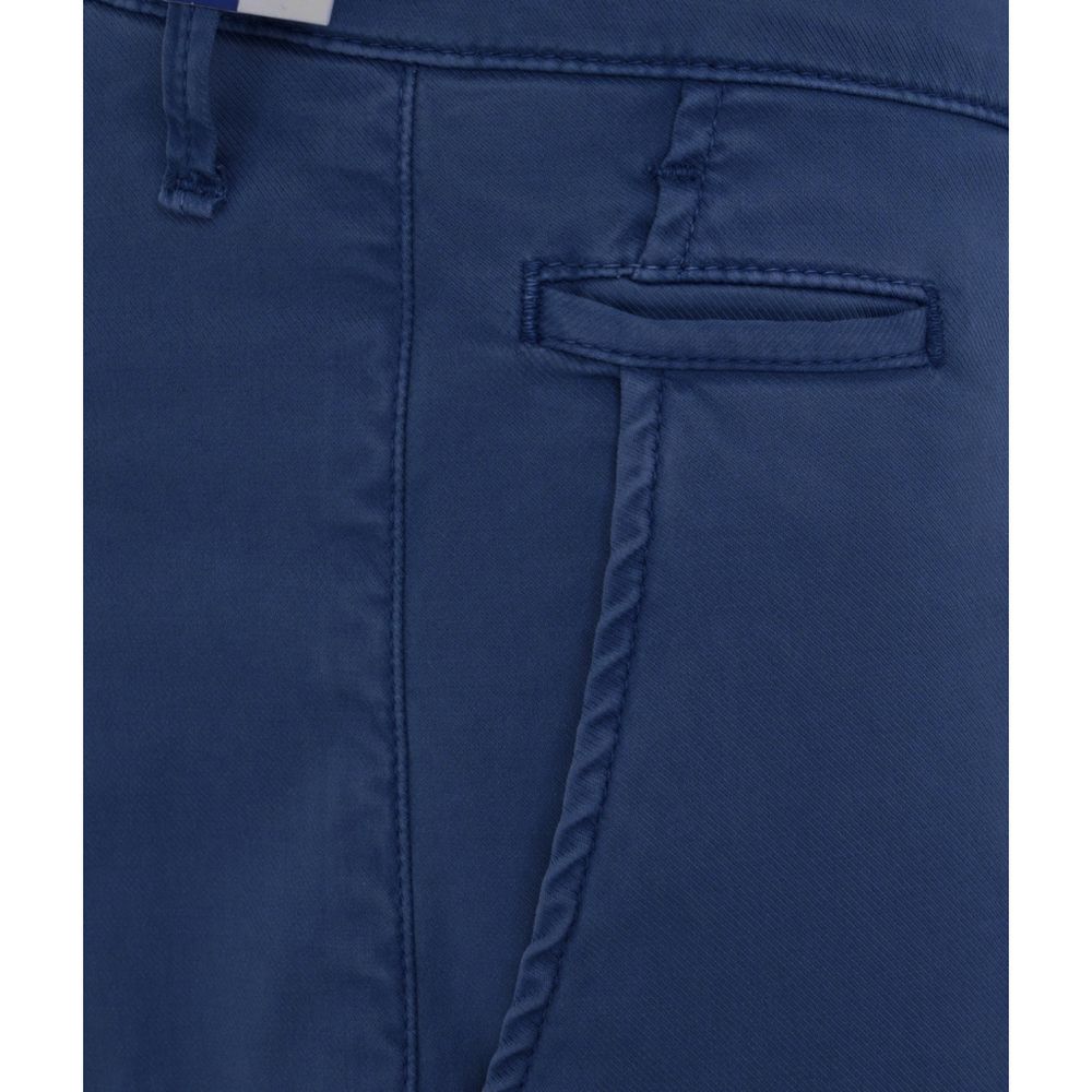 Jacob Cohen Elegante Slim Fit Chino-broek in blauw