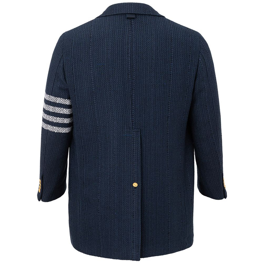 Thom Browne Elegant Acryl Blauw Jack voor Heren