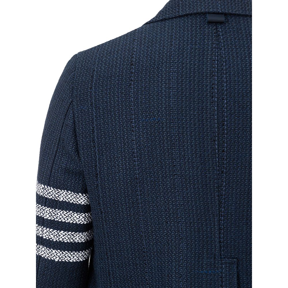 Thom Browne Elegant Acryl Blauw Jack voor Heren