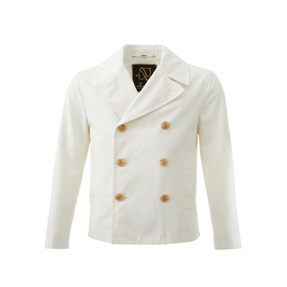 Sealup Elegant White Polyamide Jacket