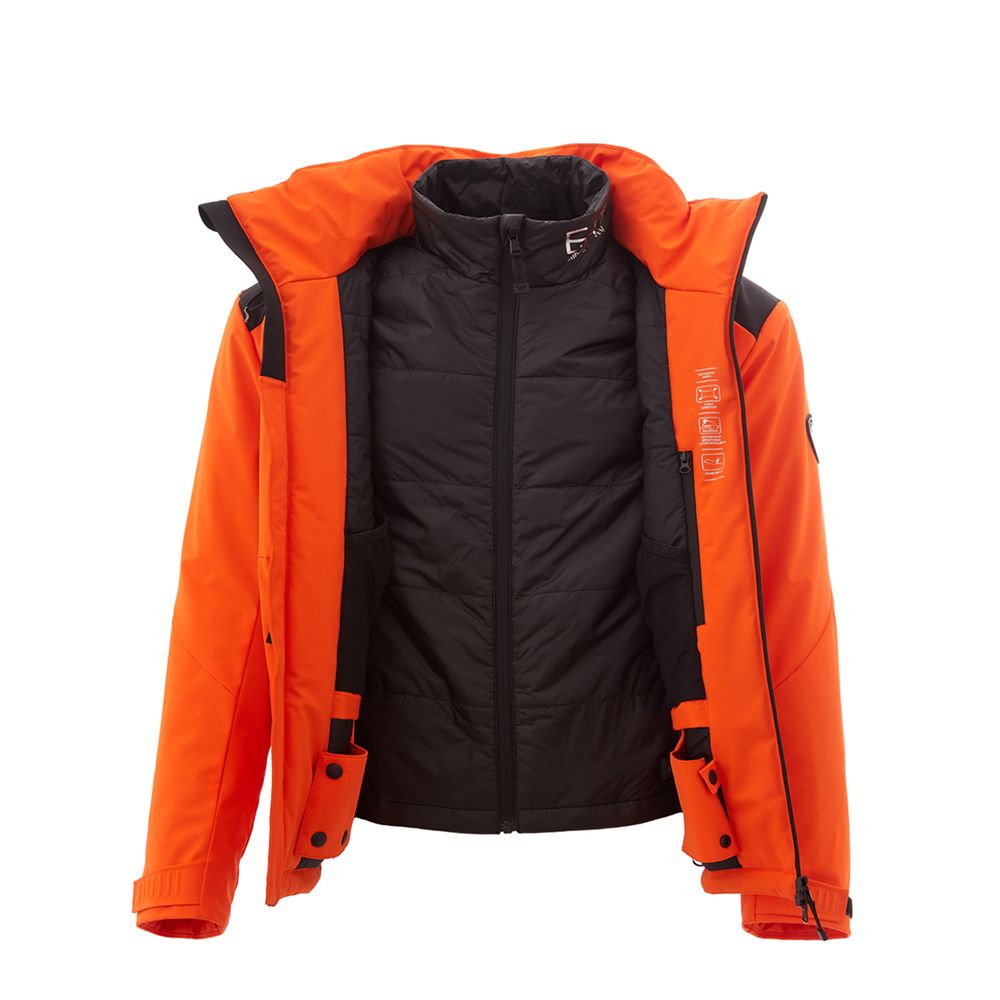 EA7 Emporio Armani Radiant Orange EA7 Lightweight Jacket