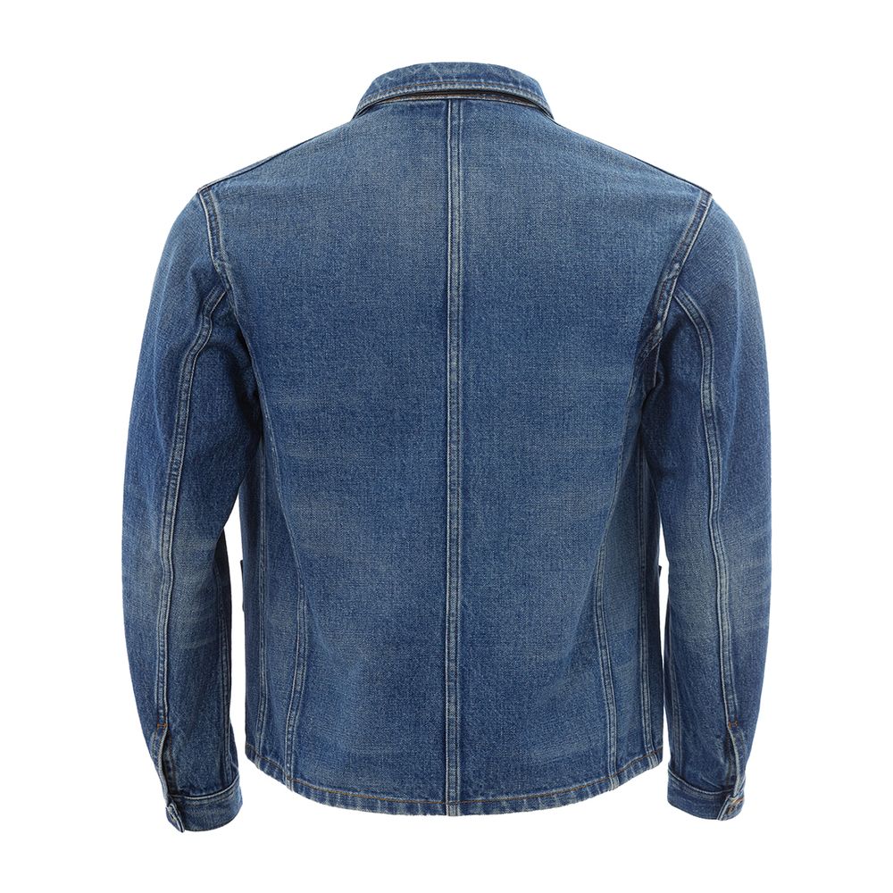 Tom Ford Elegant Multicolor Denim Jack voor Heren