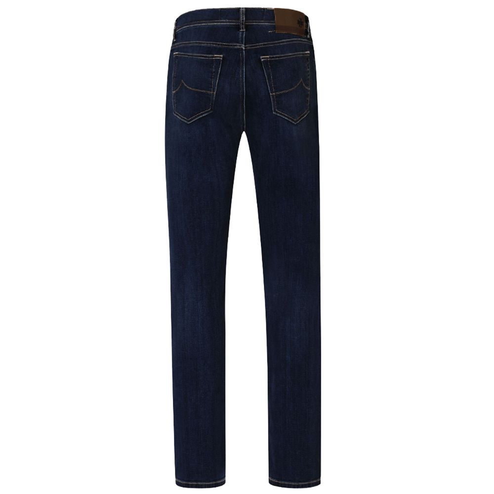 Jacob Cohen Blauwe Katoenen Jeans & Broek