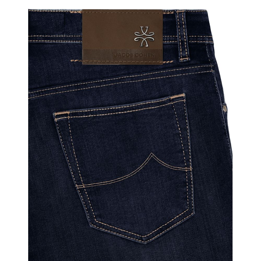 Jacob Cohen Blauwe Katoenen Jeans & Broek