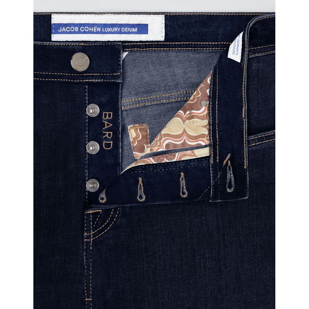 Jacob Cohen Blauwe Katoenen Jeans & Broek