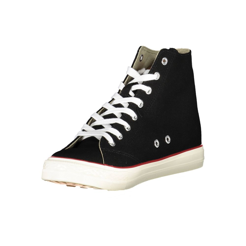 Carrera Zwarte Polyester Sneaker