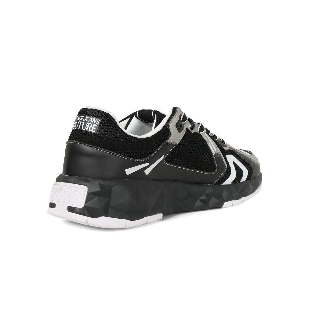 Versace Jeans Zwarte Nylon Sneaker