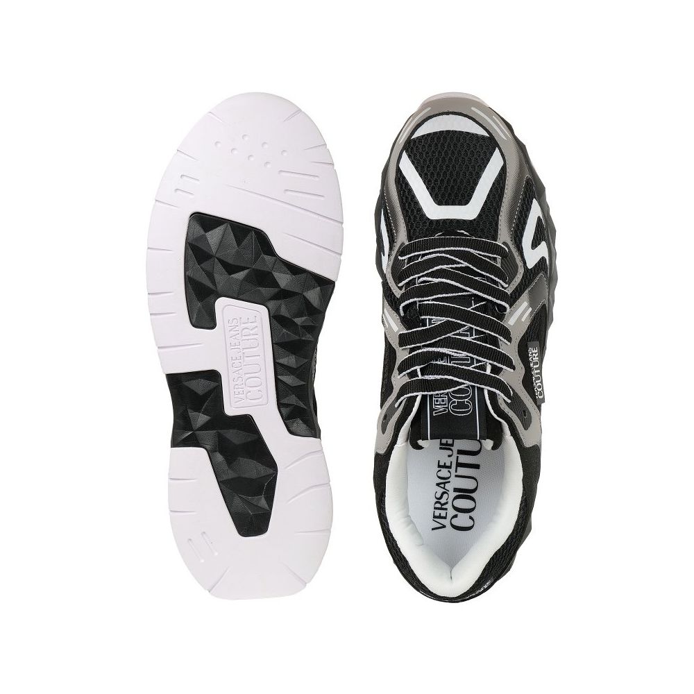 Versace Jeans Zwarte Nylon Sneaker