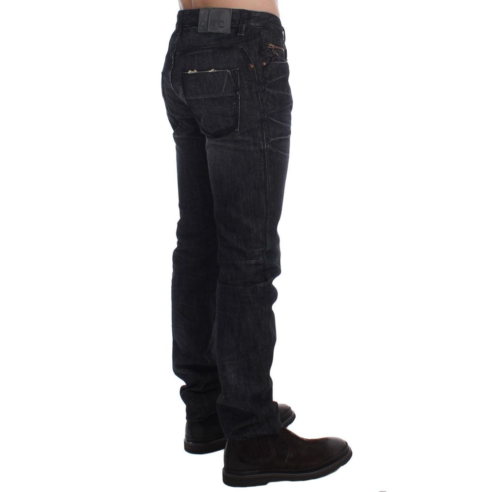 Kostuum Nationaal Grijs Jeans & Broek