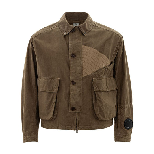 CP Company Chic Beige Polyamide Jack Voor Heren