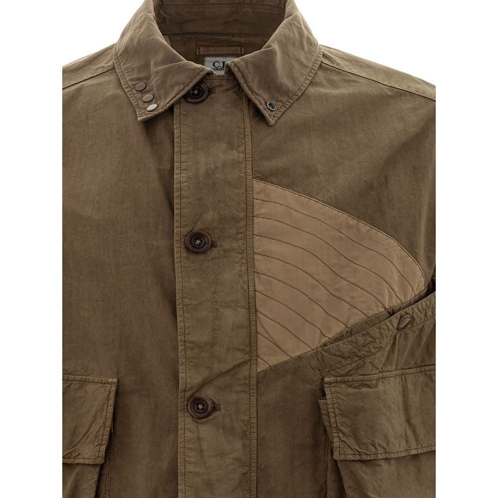 CP Company Chic Beige Polyamide Jack Voor Heren